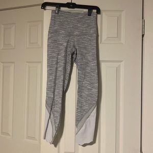 lululemon Wonder Under High Rise Scalloped Heathered Legging